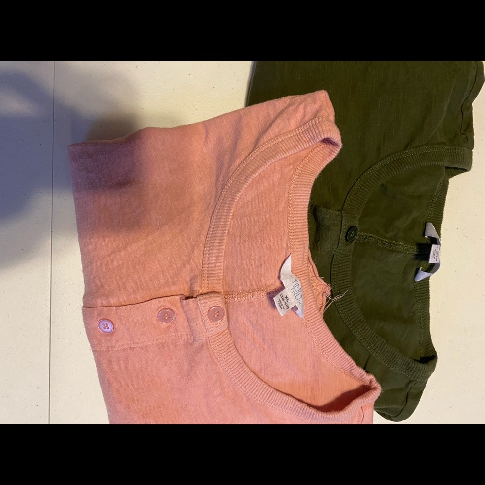 2 women shirts